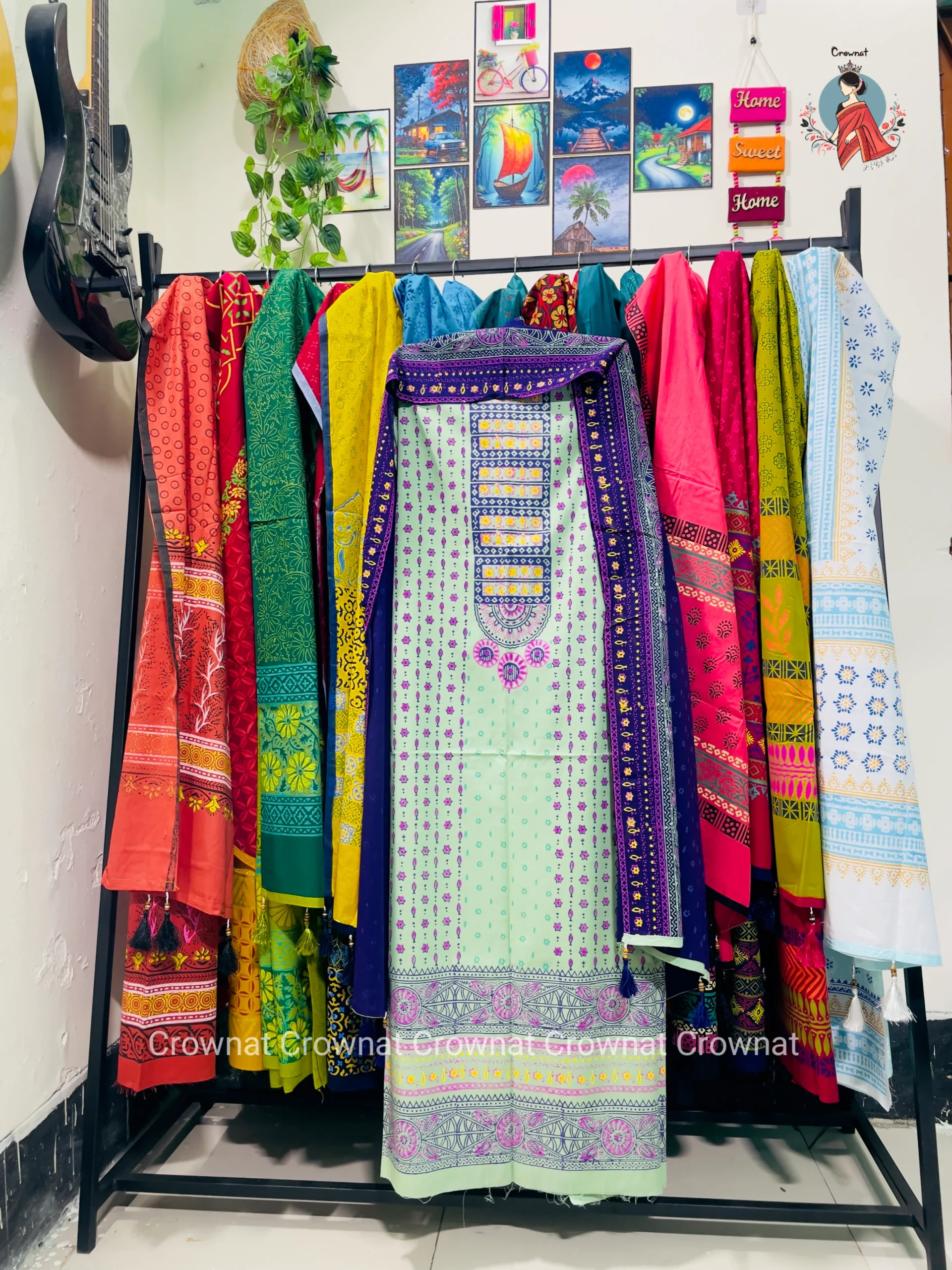 Premium Unstitched 3-Piece Code - 15 - Image 2