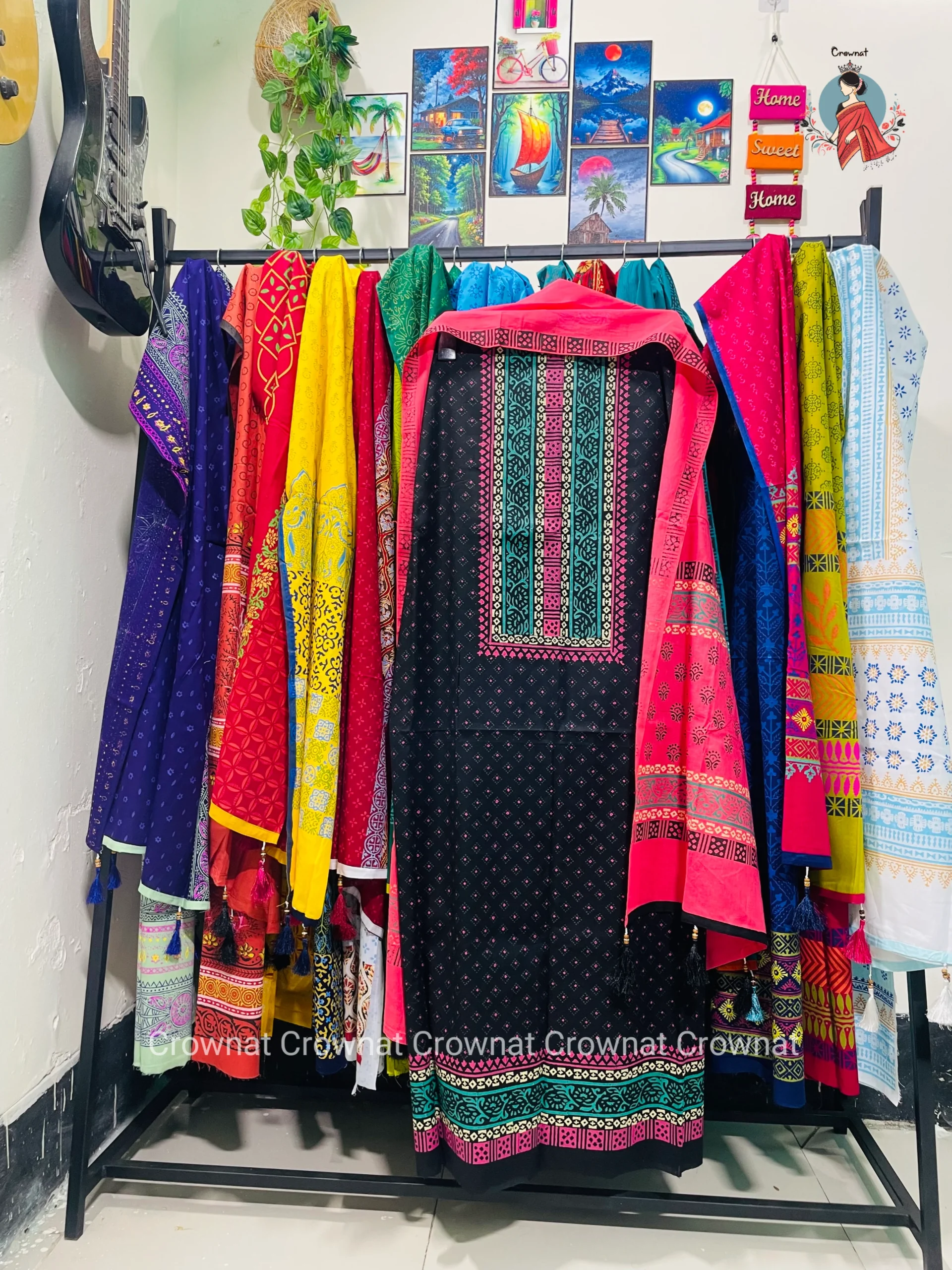 Premium Unstitched 3-Piece Code - 12 - Image 2