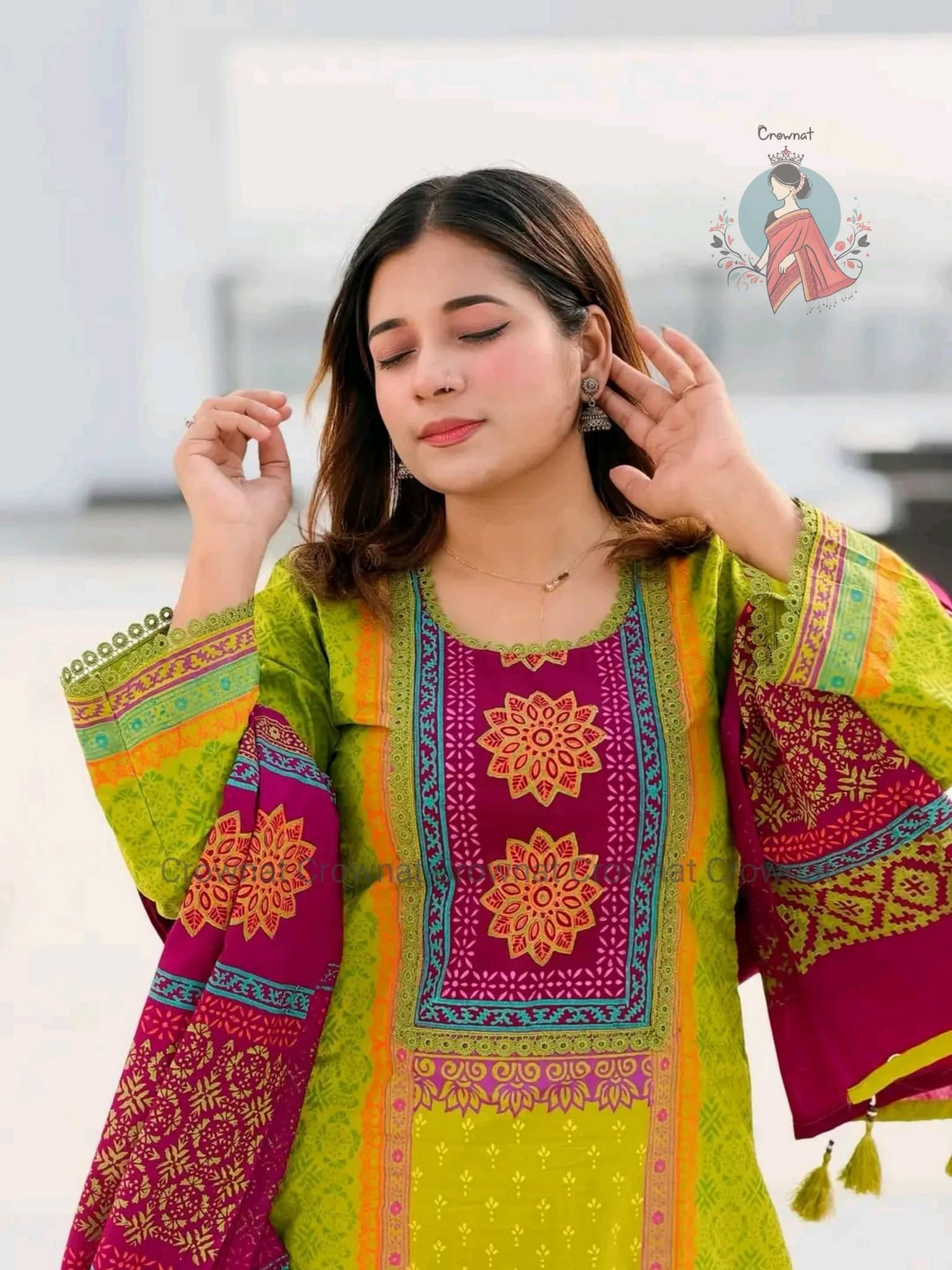 Premium Unstitched 3-Piece Code - 17 - Image 3